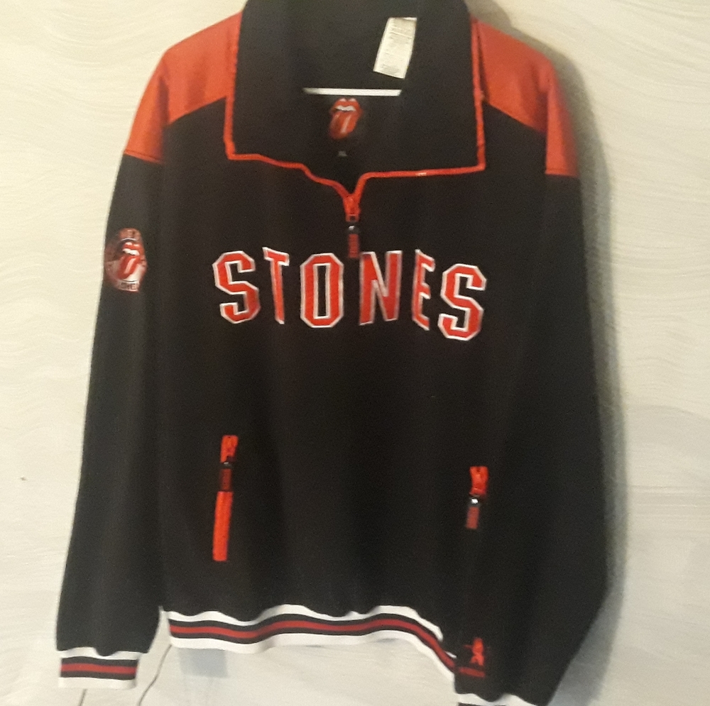 VTG 1997 Rolling Stones Promo Pullover Fleece XL